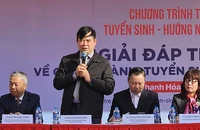 Đại diện Vụ Giáo dục đại học thông tin về điểm mới kỳ thi tuyển sinh năm 2025.