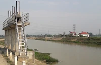 Các hạng mục công trình thủy lợi vùng 3 ở huyện Nông Cống đã đưa vào vận hành, khai thác. (Ảnh minh họa)