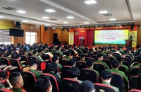 Công an tỉnh Quảng Ninh tổ chức lễ phát động học tập gương dũng cảm hy sinh của liệt sĩ, Thiếu tá Nguyễn Đăng Khải.