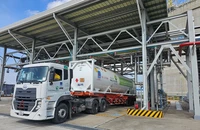 Trạm nạp LNG cho ISO Container tại cụm kho cảng LNG Thị Vải - PV GAS.