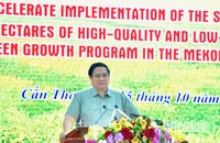 Thủ tướng Phạm Minh Chính phát biểu ý kiến tại Hội nghị. (Ảnh: Thanh Giang)