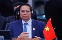 Thủ tướng Phạm Minh Chính tham dự Hội nghị Cấp cao ASEAN-Hội đồng Hợp tác Vùng Vịnh (GCC)-Trung Quốc. (Ảnh: Nhật Bắc/VGP)