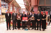 Sự kiện giới thiệu trái vải thiều Lục Ngạn tại Thái Lan do Central Group tổ chức.