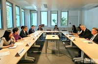 Thứ trưởng Võ Thành Hưng đánh giá cao quan hệ hợp tác hiệu quả giữa Việt Nam và OECD trong nhiều năm qua. (Ảnh: MINH DUY)