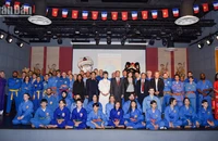 Mùa giải năm nay thu hút sự tham gia của khoảng 220 võ sư và võ sinh Vovinam trên toàn nước Pháp. (Ảnh: MINH DUY)