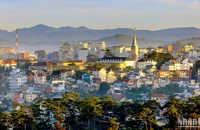 Chiều phố núi Đà Lạt.