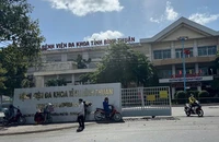 Bệnh viện đa khoa tỉnh Bình Thuận.