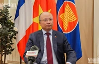 Đại sứ đặc mệnh toàn quyền Việt Nam tại Pháp Đinh Toàn Thắng. (Ảnh: MINH DUY)