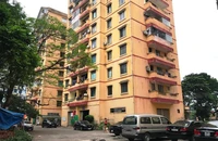Chung cư trên địa bàn quận Hoàng Mai. (Ảnh: Ngọc Anh)