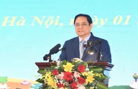 Thủ tướng Phạm Minh Chính phát biểu tại Hội nghị.