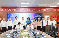 Lễ ký kết Quy chế phối hợp công tác giai đoạn 2023-2025 giữa Ban Tuyên giáo Đảng ủy Khối Doanh nghiệp Trung ương và Trung tâm Truyền hình Thông tấn.