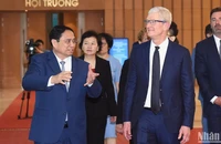 Thủ tướng Phạm Minh Chính đã tiếp Giám đốc điều hành Tập đoàn Apple Tim Cook tại Trụ sở Chính phủ.