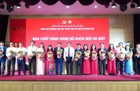 Ban Chấp hành Đảng bộ khóa mới ra mắt.