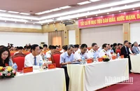 Toàn cảnh hội nghị phối hợp tuyên truyền biển, đảo.