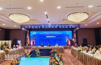 Quang cảnh phiên bế mạc Hội nghị Nhóm Tư vấn AIPA lần thứ 14.