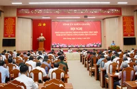 Quang cảnh hội nghị.