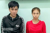 Đối tượng Nguyễn Vũ Linh và Trịnh Huế Minh.