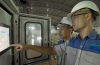 Công ty CP Đầu tư và Kinh doanh Nước sạch Sài Gòn thực hiện công tác bảo trì van