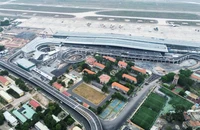 Nhà ga hành khách T3 có công suất khai thác 20 triệu hành khách/năm (ảnh: THẾ ANH)