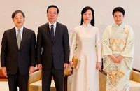 [Ảnh] Chủ tịch nước Võ Văn Thưởng hội kiến Nhà vua Nhật Bản Naruhito