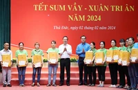 Chủ tịch nước Võ Văn Thưởng dự chương trình Tết sum vầy-Xuân tri ân tại TP Thủ Đức