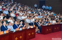 Thủ tướng Phạm Minh Chính và các đại biểu tham dự Hội nghị.