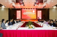 Quang cảnh cuộc Hội đàm.