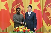 Chủ tịch nước Lương Cường và Tổng thống Sri Lanka Anura Kumara Dissanayaka.