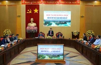 Quang cảnh hội nghị. (Ảnh: ANH TUẤN)