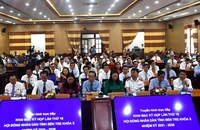 Hội đồng nhân dân tỉnh Bến Tre thông qua 26 Nghị quyết phát triển kinh tế-xã hội. (Ảnh: HOÀNG TRUNG)