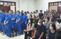 Quang cảnh phiên tòa sơ thẩm xét xử cựu Giám đốc Sở Giáo dục và Đào tạo Quảng Ninh.