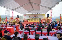 Quang cảnh khai Hội Thái miếu nhà Trần năm 2025.
