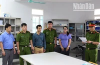 Cơ quan Cảnh sát điều tra thi hành quyết định khởi tố vụ án hình sự, quyết định khởi tố bị can, lệnh bắt bị can để tạm giam đối với Đào Hữu Bính.