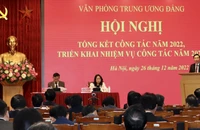Toàn cảnh hội nghị.