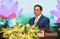 Thủ tướng Phạm Minh Chính phát biểu tại buổi lễ.