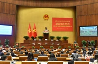 Quang cảnh hội nghị nghiên cứu, học tập, quán triệt Nghị quyết Hội nghị Trung ương 8, khóa XIII. (Ảnh: ĐĂNG KHOA)