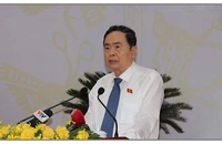 Chủ tịch Quốc hội Trần Thanh Mẫn phát biểu chỉ đạo tại Kỳ họp thứ 15, Hội đồng nhân dân tỉnh Bình Phước khóa X. (Ảnh: Nhật Bình/TTXVN)