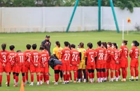 Đội tuyển nữ Việt Nam hướng đến các nhiệm vụ quan trọng trong năm 2023. (Ảnh: Minh Dân)