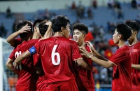 U17 Việt Nam giành chiến thắng trọn vẹn tại Vòng loại U17 châu Á 2023. (Ảnh: VFF)