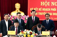 Lễ ký kết Kế hoạch phối hợp công tác tuyên truyền giai đoạn 2023-2025 giữa Báo Nhân Dân và Tỉnh ủy Đồng Nai.