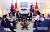 Quang cảnh cuộc hội kiến.