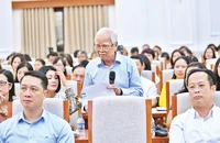 Sự kiện thu hút đông đảo nhà giáo, cán bộ quản lý, nhân viên ngành giáo dục tham gia. (Ảnh BỘ GIÁO DỤC và ÐÀO TẠO)