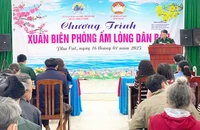 Quang cảnh buỗi lễ.