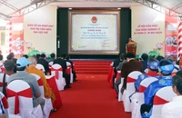 Quang cảnh buổi lễ.