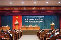Toàn cảnh kỳ họp.