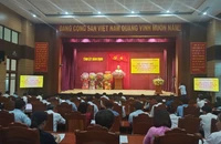 Quang cảnh buổi lễ.