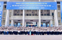 Các đại biểu về dự Đại hội.