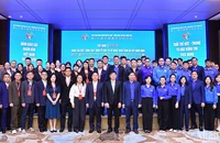 Các đại biểu cán bộ Đoàn, thanh niên Việt Nam-Trung Quốc tại Tọa đàm.