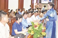 Lãnh đạo Sở Văn hóa, Thể thao và Du lịch tỉnh Tiền Giang gặp gỡ các doanh nghiệp du lịch lữ hành tại Tiền Giang.