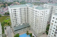 Khu nhà ở xã hội tại phường Đông Ngạc, quận Bắc Từ Liêm, Hà Nội. Ảnh: Phạm Hùng